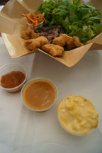 Bento karaage poulet fruits